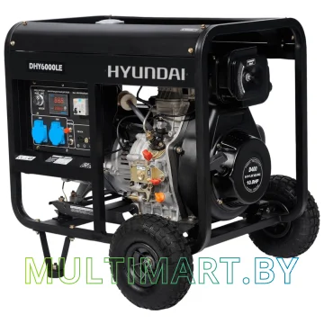 Дизельный генератор Hyundai DHY 6000LE